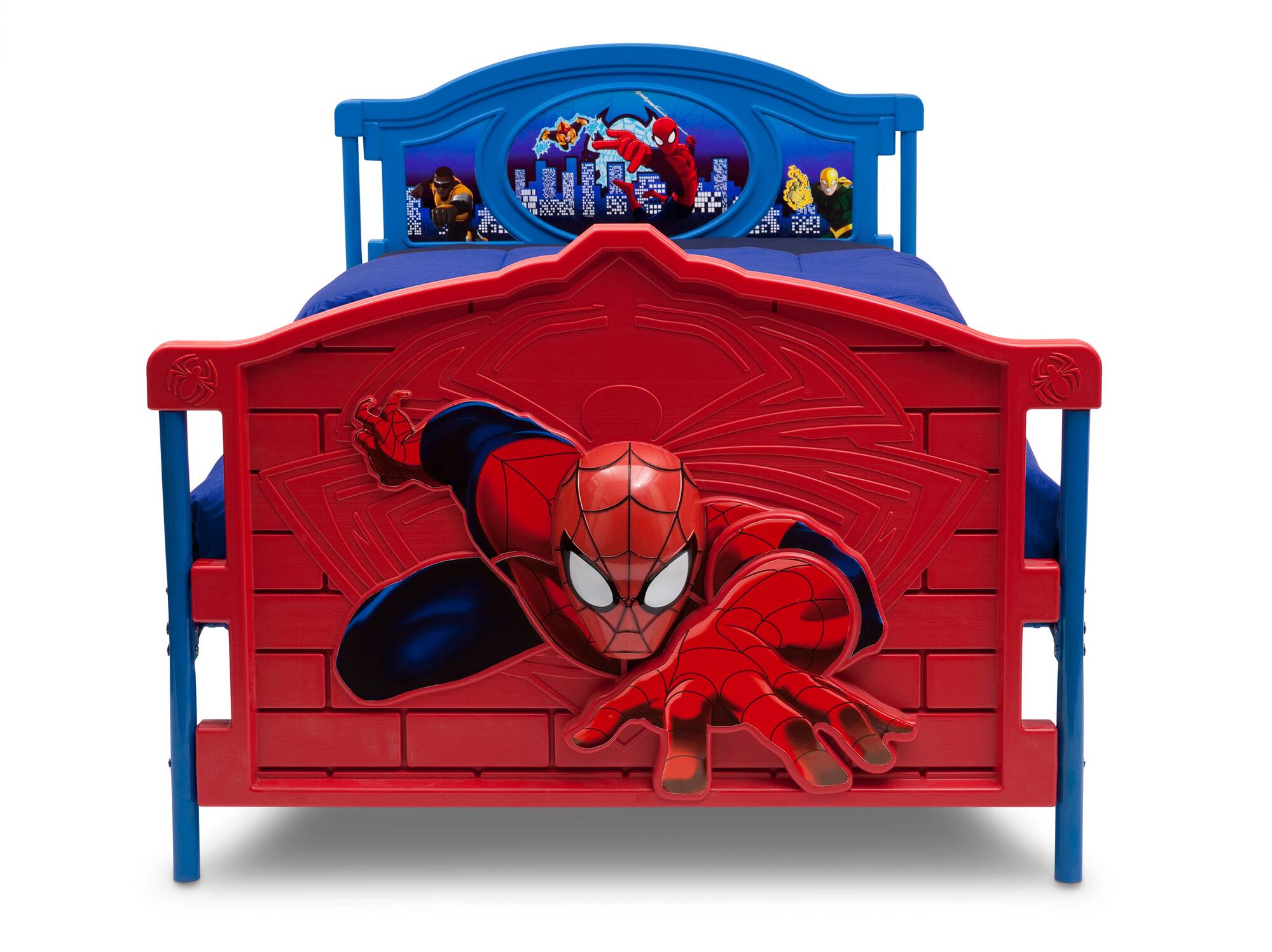 Spider Man Plastic 3D Twin Bed